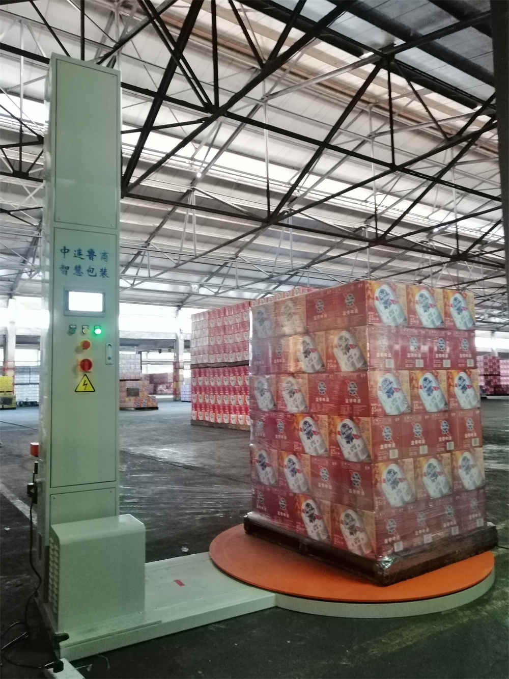 آلة تغليف فيلم التغليف الخاصة الممتدة