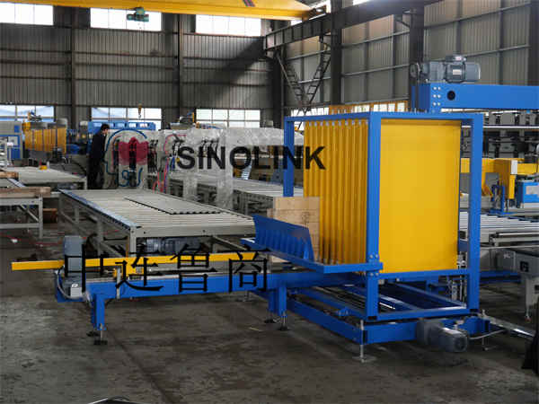 البلاط الفولاذي الملون من النوع الأوتوماتيكي (لوحة الملف الشخصي) نظام ربط الكتل الخشبية لمواد البناء