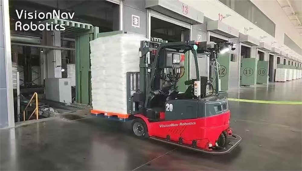 AGV Umanned Intelligent Pallet Forklift