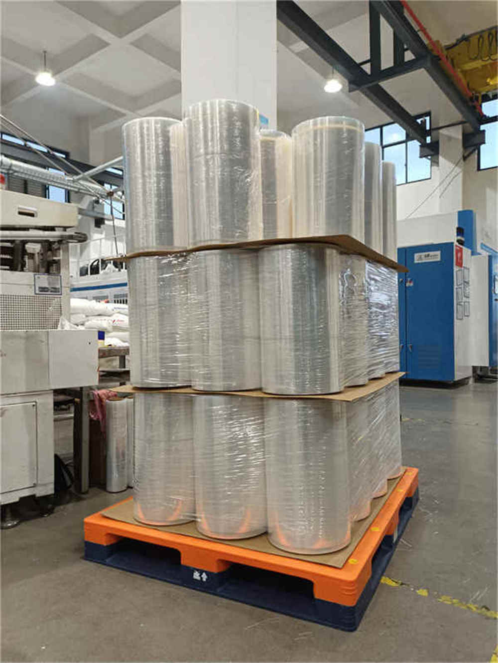 آلة تغليف البليت تستخدم فيلم التغليف