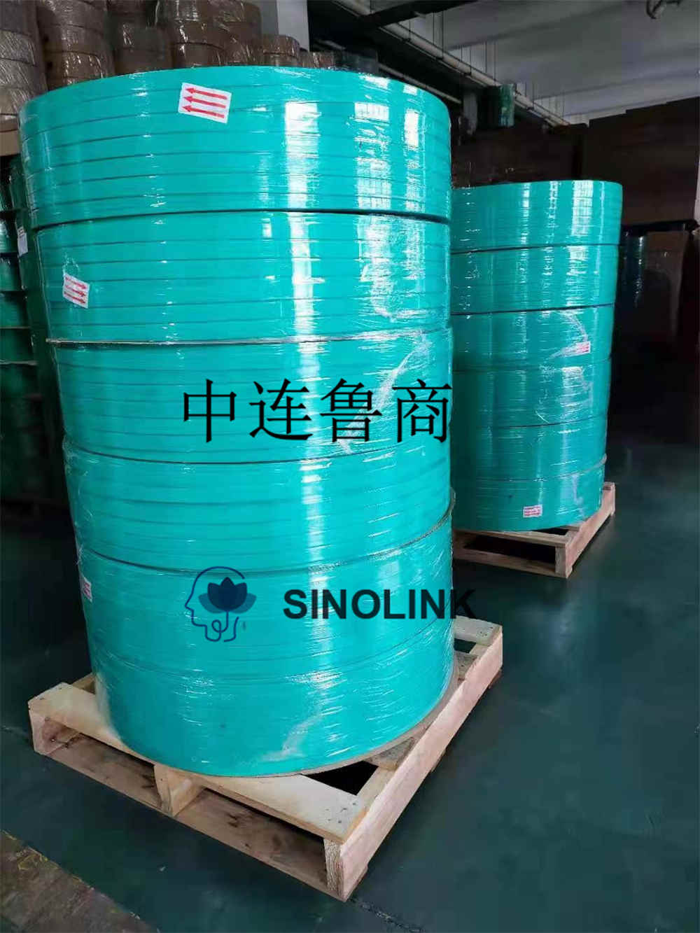 حار مبيعات PET الفرقة لفة الربط الشريط للمبيعات