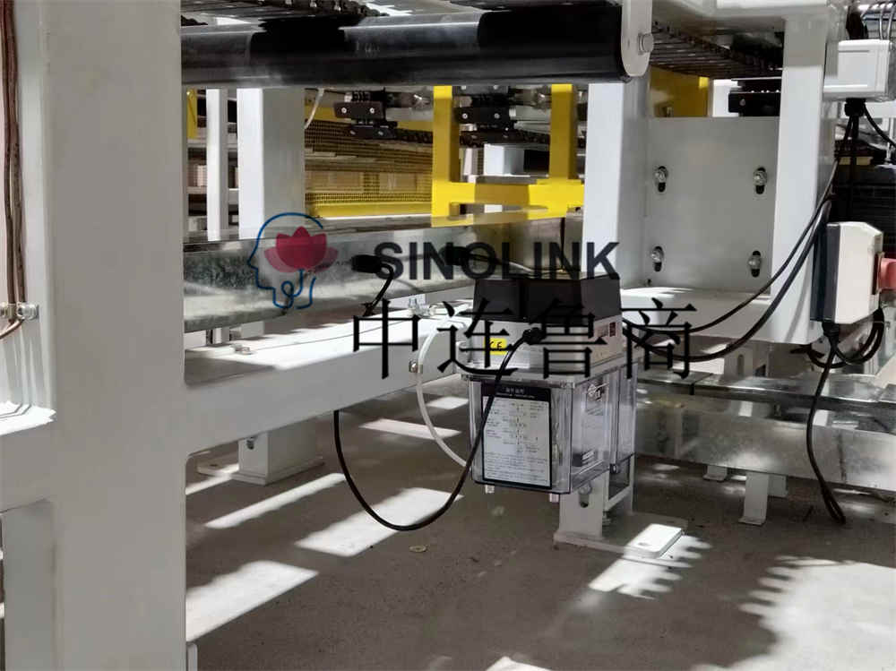 ألواح الجبس (ألواح البناء، الألواح الصناعية، إلخ.) نظام تغليف أوتوماتيكي كامل سداسي الجوانب