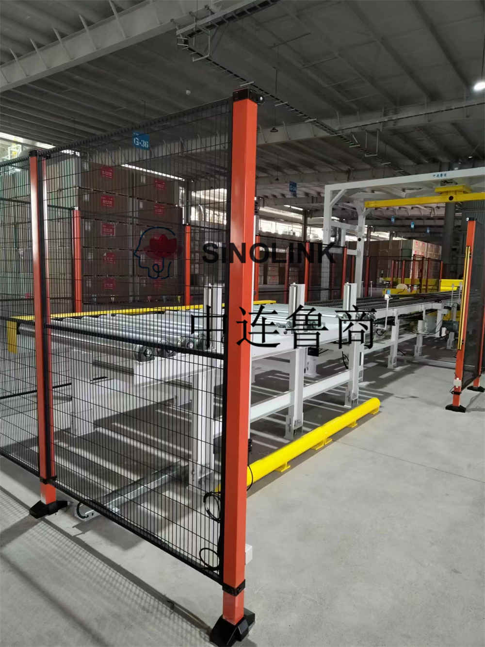 ألواح الجبس (ألواح البناء، الألواح الصناعية، إلخ.) نظام تغليف أوتوماتيكي كامل سداسي الجوانب