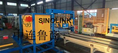 البلاط الفولاذي الملون من النوع الأوتوماتيكي (لوحة الملف الشخصي) نظام ربط الكتل الخشبية لمواد البناء