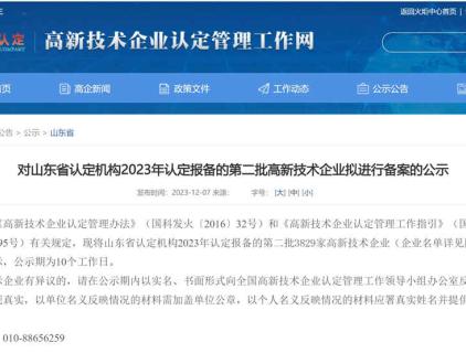 تهانينا! SINOLINK International، معترف بها كمؤسسة ذات تقنية عالية