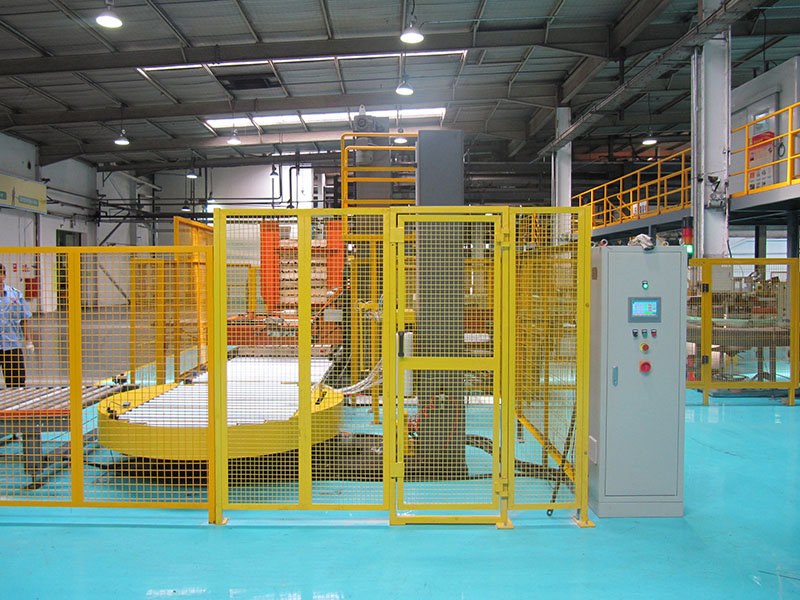 آلة تغليف القرص الدوار الأوتوماتيكية الكاملة Full Automatic Turntable Wrapping Machine