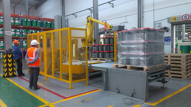 آلة تغليف القرص الدوار الأوتوماتيكية الكاملة Full Automatic Turntable Wrapping Machine