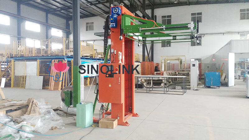 آلة الربط الأوتوماتيكية الكاملة ذات البليت الأفقي Horizontal Pallet Full Automatic Strapping Machine