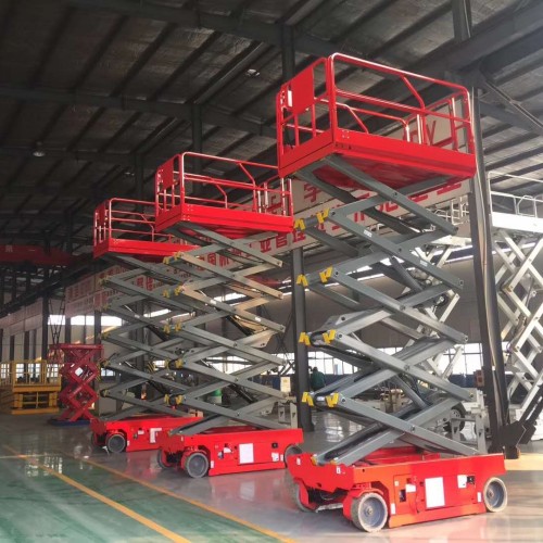 منصة الرفع الأوتوماتيكية 14 م 14m Automatic Lifting Platform