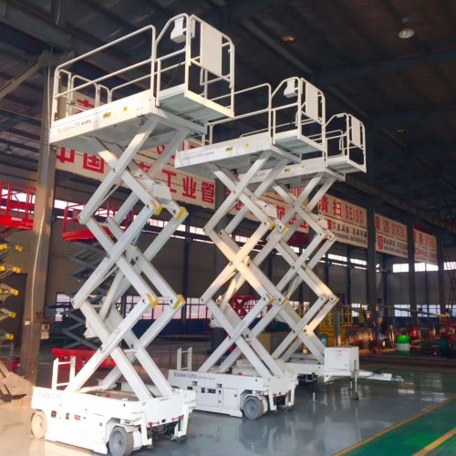 منصة الرفع الأوتوماتيكية 14 م 14m Automatic Lifting Platform