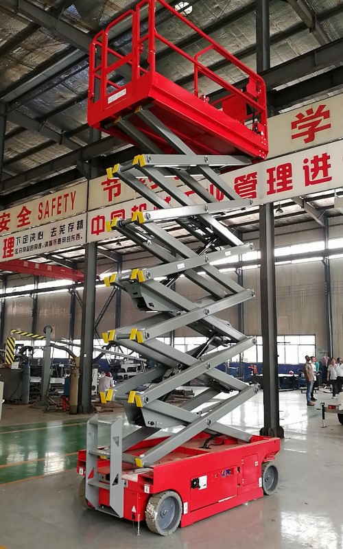 منصة الرفع الأوتوماتيكية 14 م 14m Automatic Lifting Platform