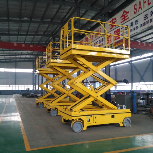 منصة الرفع الأوتوماتيكية 14 م 14m Automatic Lifting Platform