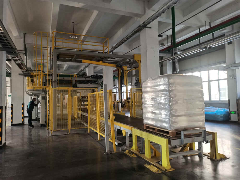 غلاف الفيلم القابل للتمدد بذراع دوار ZL1800FZ-PL ZL1800FZ-PL Rotary Arm Stretch Film Wrapper