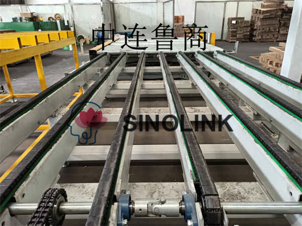 خط ناقل لوحة السلسلة chain plate conveyor line