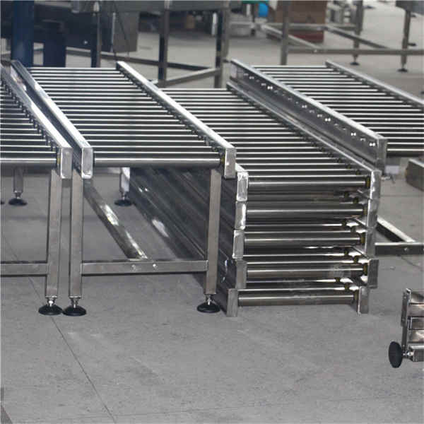 نظام ناقل الأسطوانة roller conveyor system