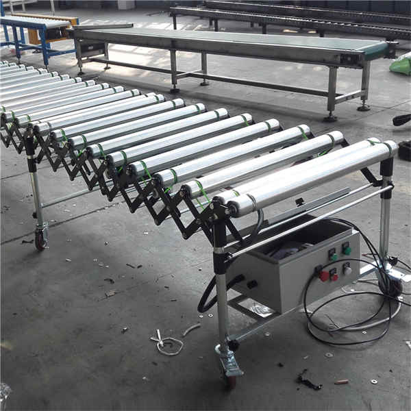 نظام ناقل الأسطوانة roller conveyor system