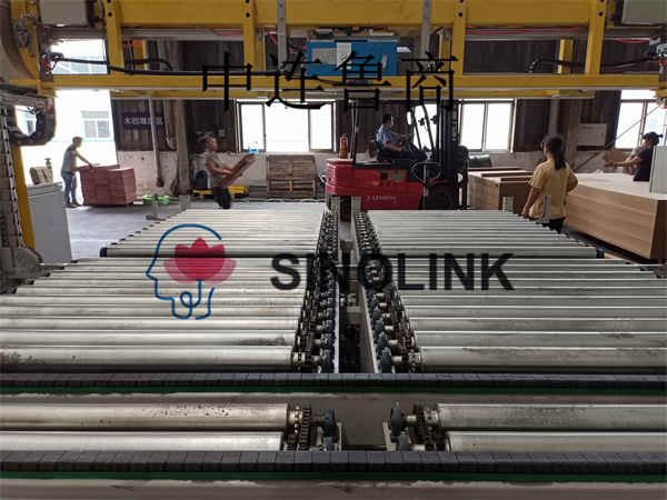 نظام ناقل الأسطوانة roller conveyor system