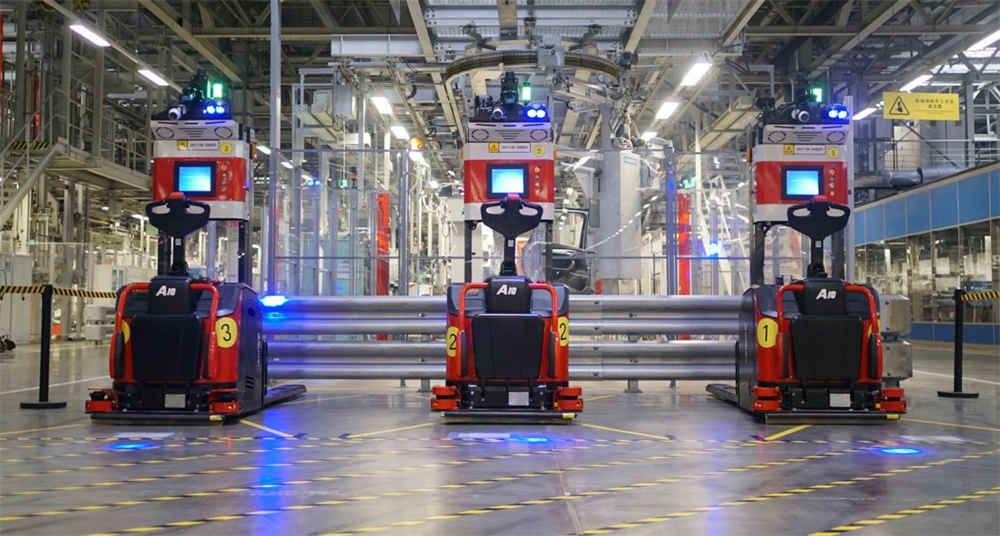 AGV رافعة شوكية بدون طيار AGV Unmanned Forklift