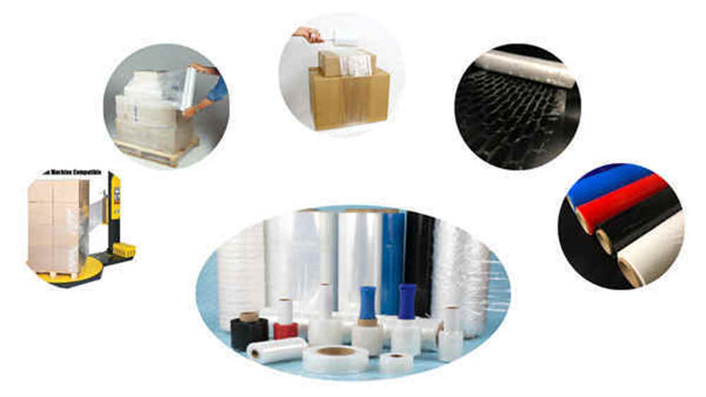 المبيعات الساخنة 20um / 25um التفاف PE استخدام اليد امتداد الفيلم Hot Sales 20um/25um Wrapping PE Hand Use Stretch Film