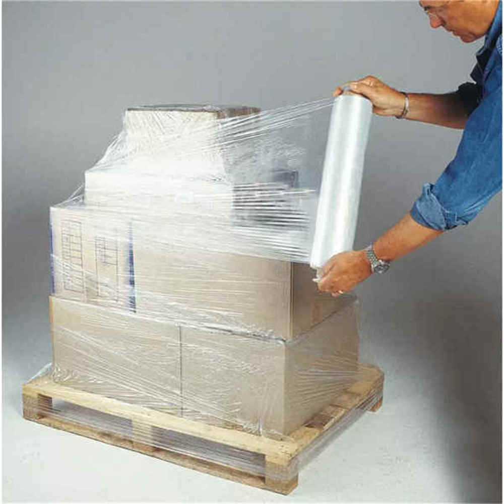 المبيعات الساخنة 20um / 25um التفاف PE استخدام اليد امتداد الفيلم Hot Sales 20um/25um Wrapping PE Hand Use Stretch Film