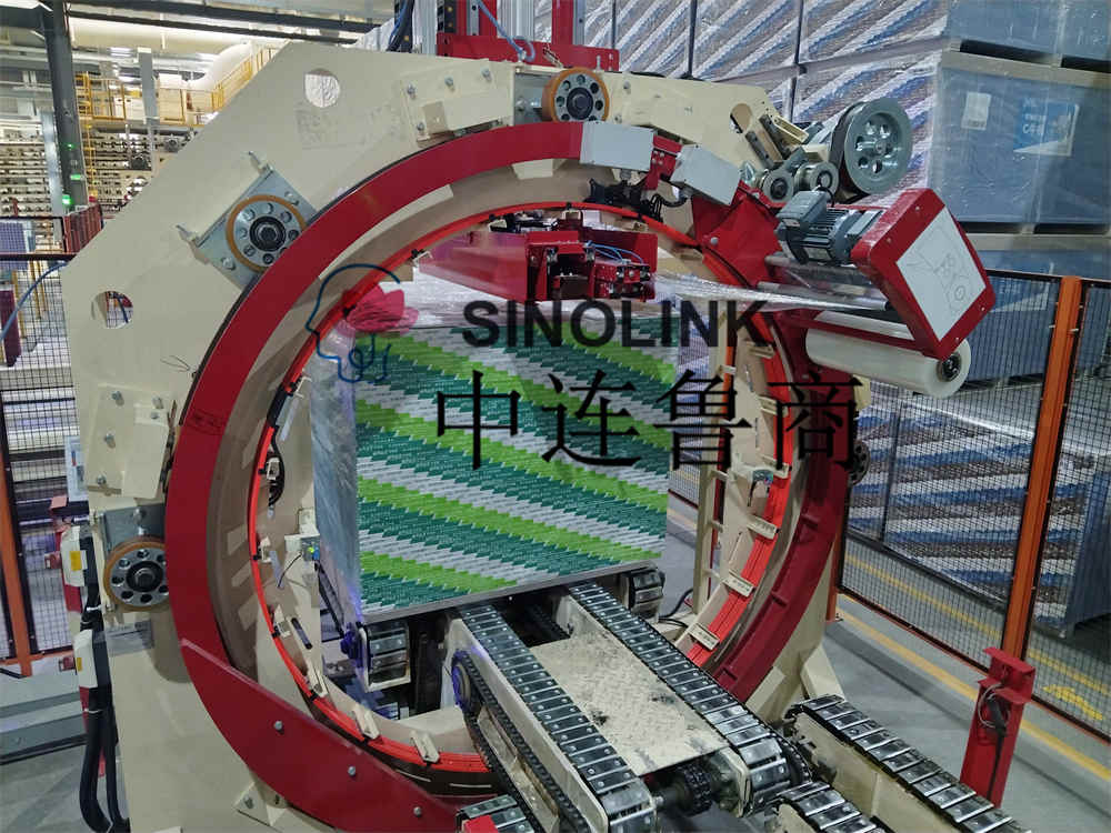 آلة التغليف التلقائية المكونة من ستة جوانب لمواد بناء الألواح